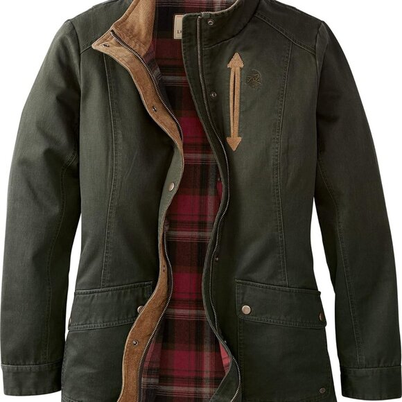 Women's Shirt Jacket Long Sleeve Flannel Lined